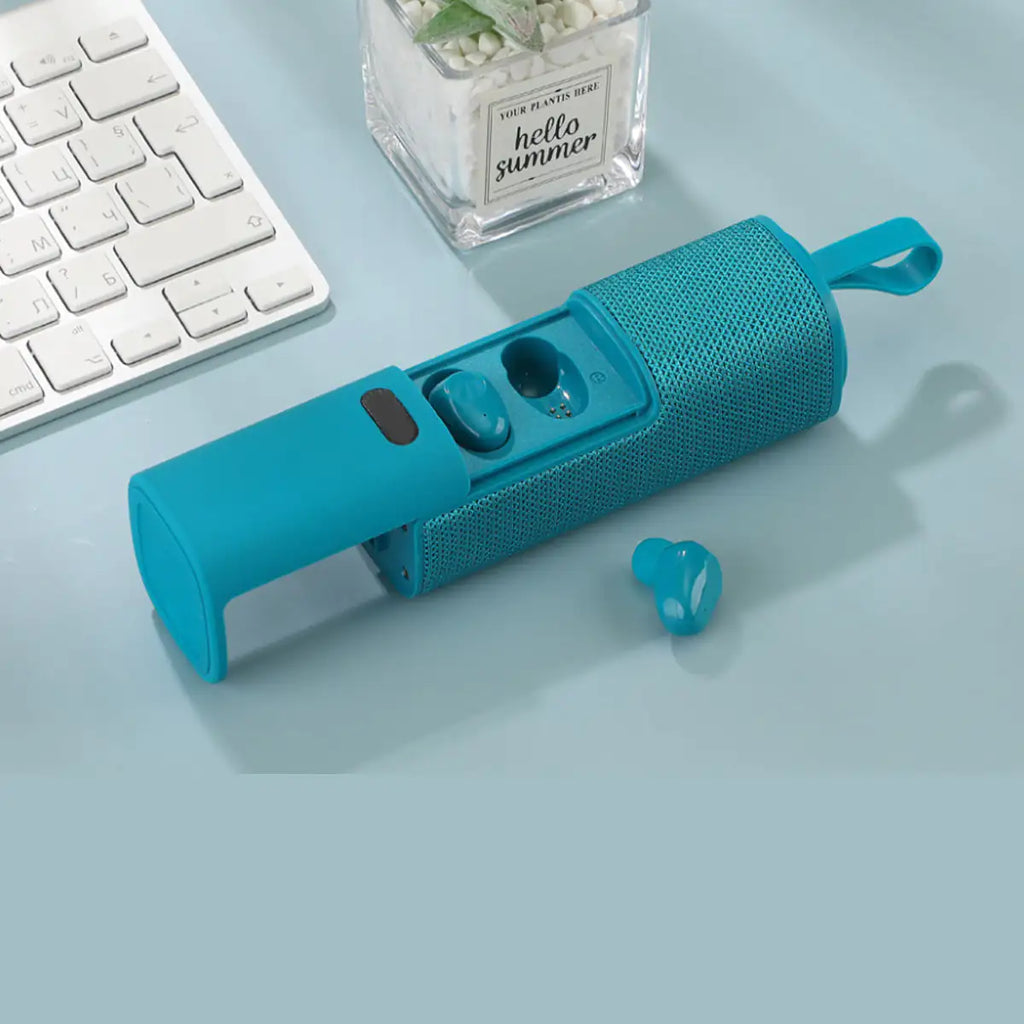 Triple Win 3 IN 1 Compact Size Earphone, Speaker And Power Bank